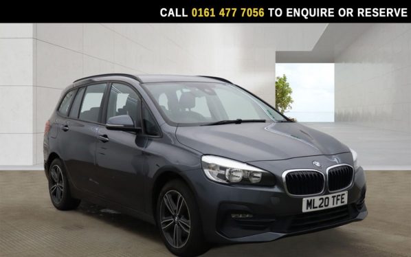 Used 2020 GREY BMW 2 Series GRAN TOURER MPV 1.5 218i Sport MPV 5dr Petrol Manual Euro 6 (s/s) (140 ps) (reg. 2020-06-25) for sale in Stockport