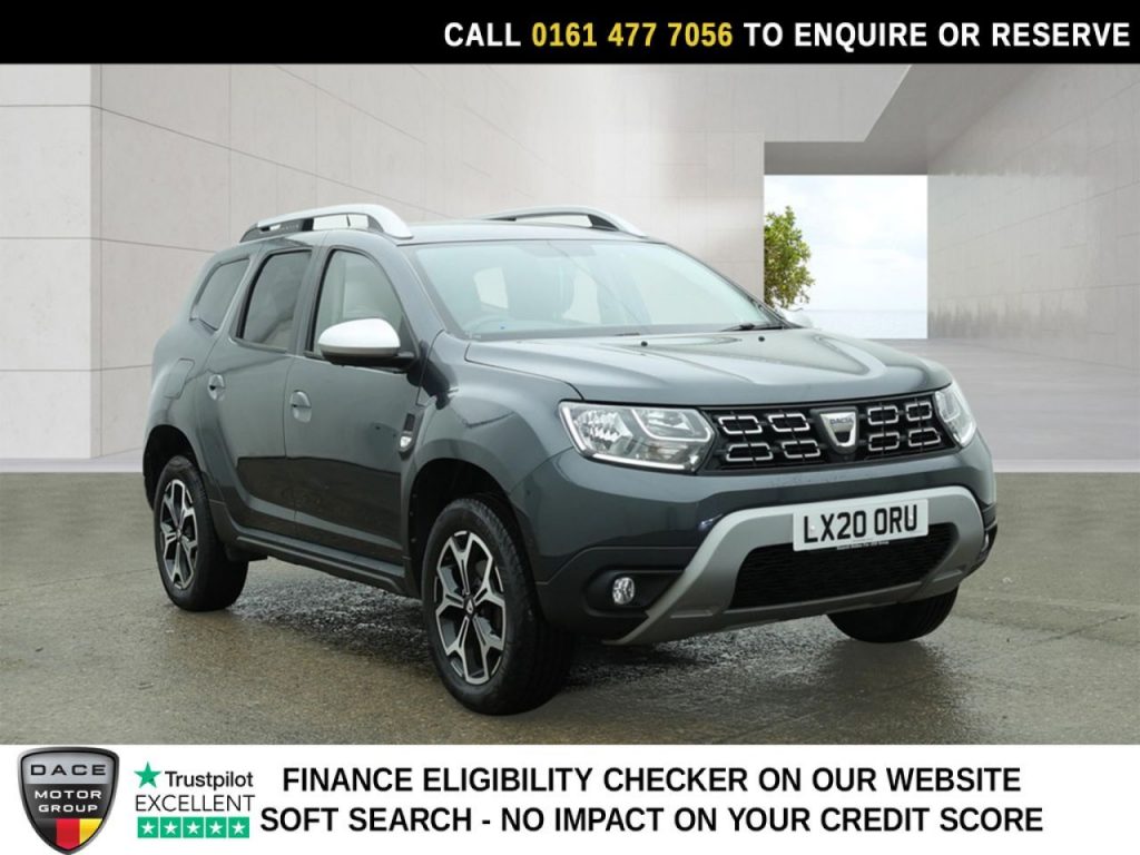 Used 2020 GREY DACIA DUSTER SUV 1.3 TCe Prestige SUV 5dr Petrol Manual Euro 6 (s/s) (130 ps) (reg. 2020-03-02) for sale in Stockport