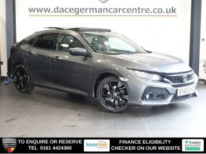 Used 2020 GREY HONDA CIVIC Hatchback 1.0 VTEC Turbo EX Hatchback 5dr Petrol CVT Euro 6 (s/s) (126 ps) (reg. 2020-03-19) for sale in Altrincham