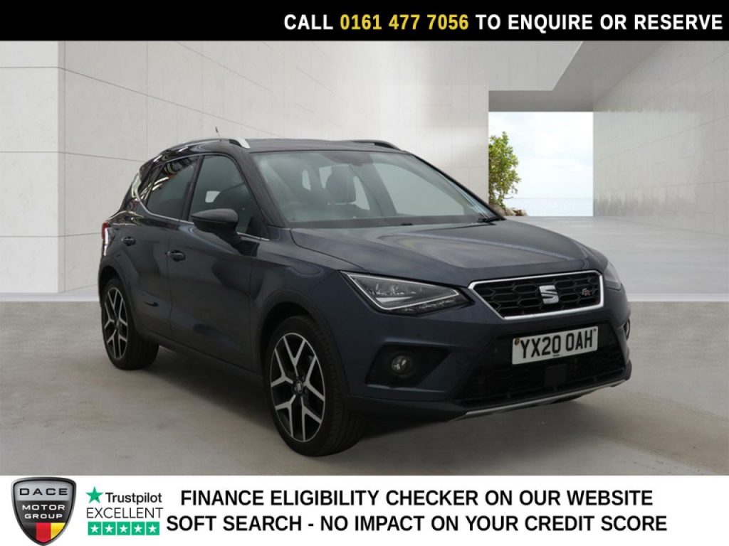 Used 2020 GREY SEAT ARONA SUV 1.0 TSI GPF FR Sport SUV 5dr Petrol Manual Euro 6 (s/s) (115 ps) (reg. 2020-03-14) for sale in Stockport