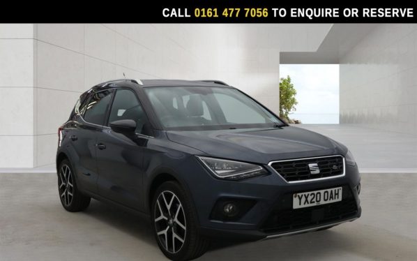 Used 2020 GREY SEAT ARONA SUV 1.0 TSI GPF FR Sport SUV 5dr Petrol Manual Euro 6 (s/s) (115 ps) (reg. 2020-03-14) for sale in Stockport