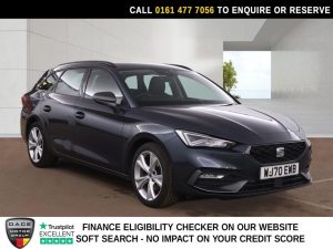 Used 2020 GREY SEAT LEON Estate 1.5 eTSI MHEV FR Estate 5dr Petrol Hybrid DSG Euro 6 (s/s) (150 ps) (reg. 2020-09-01) for sale in Stockport