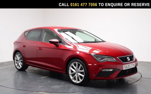 Used 2020 RED SEAT LEON Hatchback 1.5 TSI EVO FR Hatchback 5dr Petrol Manual Euro 6 (s/s) (150 ps) (reg. 2020-06-29) for sale in Stockport