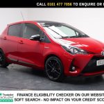 Used 2020 RED TOYOTA YARIS Hatchback 1.5 VVT-h GR SPORT Hatchback 5dr Petrol Hybrid E-CVT Euro 6 (s/s) (100 ps) (reg. 2020-03-10) for sale in Stockport