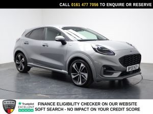 Used 2020 SILVER FORD PUMA SUV 1.0T EcoBoost MHEV ST-Line X SUV 5dr Petrol Manual Euro 6 (s/s) (155 ps) (reg. 2020-06-24) for sale in Stockport
