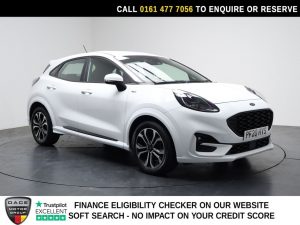 Used 2020 WHITE FORD PUMA SUV 1.0T EcoBoost MHEV ST-Line SUV 5dr Petrol Manual Euro 6 (s/s) (125 ps) (reg. 2020-08-17) for sale in Stockport
