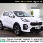 Used 2020 WHITE KIA SPORTAGE SUV 1.6 T-GDi 2 GPF SUV 5dr Petrol Manual AWD Euro 6 (s/s) (174 bhp) (reg. 2020-09-14) for sale in Stockport