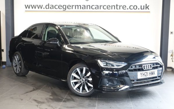 Used 2021 BLACK AUDI A4 Saloon 2.0 TFSI 35 Sport Edition Saloon 4dr Petrol S Tronic Euro 6 (s/s) (150 ps) (reg. 2021-03-29) for sale in Altrincham