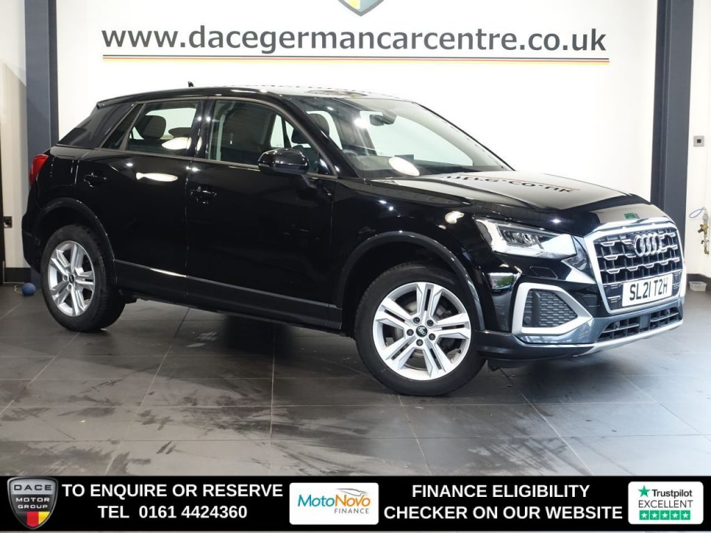 Used 2021 BLACK AUDI Q2 SUV 1.5 TFSI CoD 35 Sport SUV 5dr Petrol Manual Euro 6 (s/s) (150 ps) (reg. 2021-04-15) for sale in Altrincham