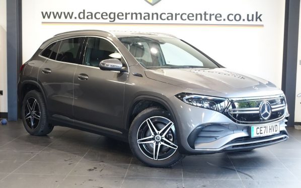 Used 2021 GREY MERCEDES-BENZ EQA SUV EQA 250 66.5kWh AMG Line SUV 5dr Electric Auto (190 ps) (reg. 2021-10-06) for sale in Altrincham