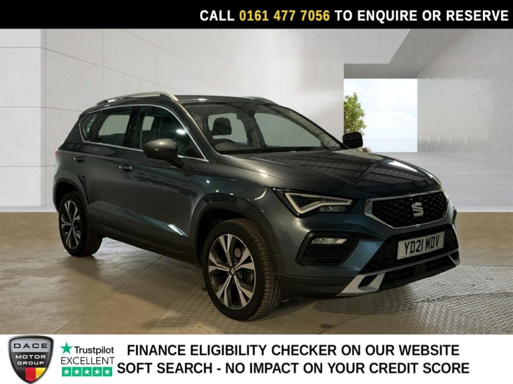 Used 2021 GREY SEAT ATECA SUV 1.5 TSI EVO SE Technology SUV 5dr Petrol Manual Euro 6 (s/s) (150 ps) (reg. 2021-03-22) for sale in Stockport