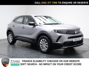 Used 2021 GREY VAUXHALL MOKKA SUV 1.2 Turbo SE SUV 5dr Petrol Manual Euro 6 (s/s) (100 ps) (reg. 2021-04-29) for sale in Stockport
