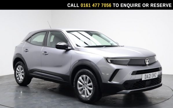 Used 2021 GREY VAUXHALL MOKKA SUV 1.2 Turbo SE SUV 5dr Petrol Manual Euro 6 (s/s) (100 ps) (reg. 2021-04-29) for sale in Stockport
