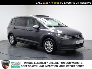 Used 2021 GREY VOLKSWAGEN TOURAN MPV 1.5 TSI EVO SE Family MPV 5dr Petrol DSG Euro 6 (s/s) (150 ps) (reg. 2021-02-08) for sale in Stockport