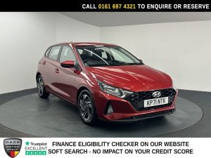 Used 2021 RED HYUNDAI I20 Hatchback 1.0 T-GDi Element Hatchback 5dr Petrol Manual Euro 6 (s/s) (100 ps) (reg. 2021-11-30) for sale in Manchester
