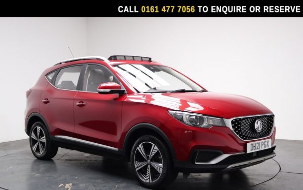 Used 2021 RED MG MG ZS SUV 44.5kWh Exclusive SUV 5dr Electric Auto (143 ps) (reg. 2021-03-11) for sale in Stockport