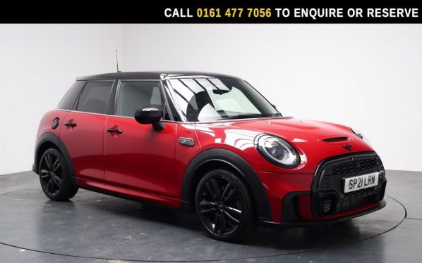 Used 2021 RED MINI HATCH Hatchback 2.0 Cooper S Sport Hatchback 5dr Petrol Manual Euro 6 (s/s) (178 ps) (reg. 2021-03-26) for sale in Stockport