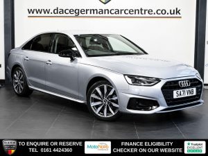Used 2021 SILVER AUDI A4 Saloon 2.0 TDI 35 Sport Edition Saloon 4dr Diesel S Tronic Euro 6 (s/s) (163 ps) (reg. 2021-09-30) for sale in Altrincham