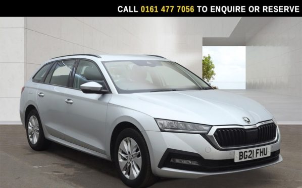 Used 2021 SILVER SKODA OCTAVIA Estate 2.0 TDI SE Technology Estate 5dr Diesel Manual Euro 6 (s/s) (116 ps) (reg. 2021-07-28) for sale in Stockport