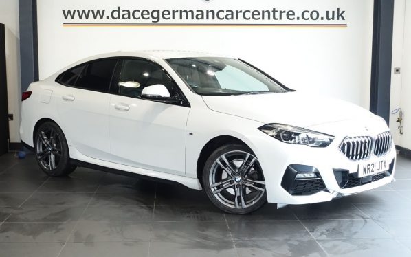 Used 2021 WHITE BMW 2 SERIES GRAN COUPE Saloon 1.5 218i M Sport Saloon 4dr Petrol Manual Euro 6 (s/s) (136 ps) (reg. 2021-04-30) for sale in Altrincham