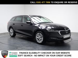 Used 2022 BLACK SKODA OCTAVIA Estate 1.5 TSI ACT SE L Estate 5dr Petrol Manual Euro 6 (s/s) (150 ps) (reg. 2022-11-09) for sale in Stockport