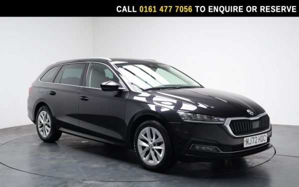 Used 2022 BLACK SKODA OCTAVIA Estate 1.5 TSI ACT SE L Estate 5dr Petrol Manual Euro 6 (s/s) (150 ps) (reg. 2022-11-09) for sale in Stockport