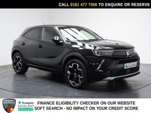 Used 2022 BLACK VAUXHALL MOKKA ELECTRIC SUV 50kWh Ultimate SUV 5dr Electric Auto (136 ps) (reg. 2022-09-28) for sale in Stockport
