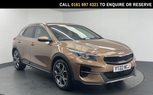 Used 2022 BRONZE KIA XCEED SUV 1.5 T-GDi 3 SUV 5dr Petrol Manual Euro 6 (s/s) (158 bhp) (reg. 2022-03-30) for sale in Manchester