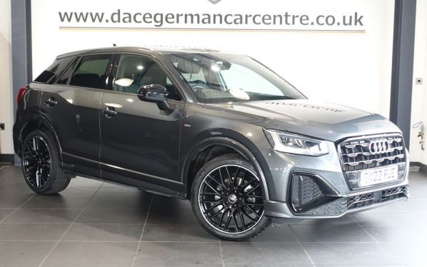 Used 2022 GREY AUDI Q2 SUV 1.5 TFSI CoD 35 Black Edition SUV 5dr Petrol S Tronic Euro 6 (s/s) (150 ps) (reg. 2022-04-13) for sale in Altrincham