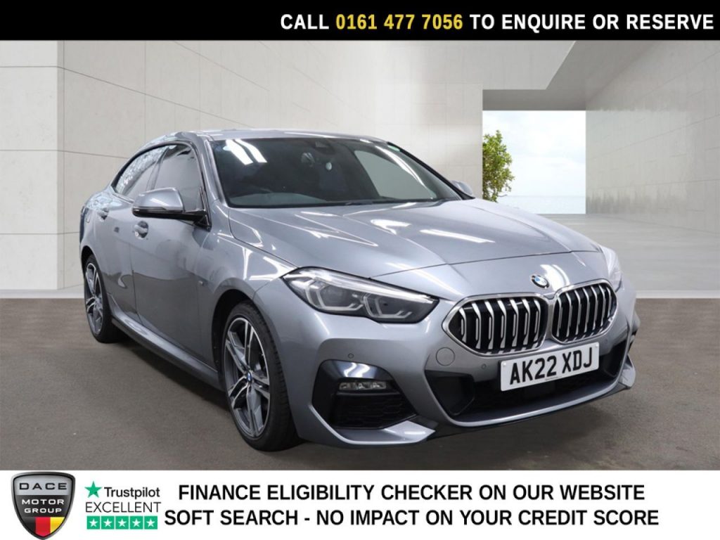Used 2022 GREY BMW 2 SERIES GRAN COUPE Saloon 1.5 218i M Sport Saloon 4dr Petrol DCT Euro 6 (s/s) (136 ps) (reg. 2022-05-30) for sale in Stockport
