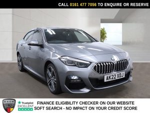 Used 2022 GREY BMW 2 SERIES GRAN COUPE Saloon 1.5 218i M Sport Saloon 4dr Petrol DCT Euro 6 (s/s) (136 ps) (reg. 2022-05-30) for sale in Stockport