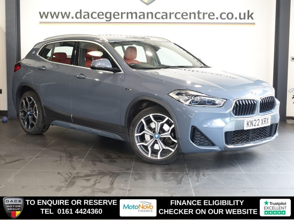 Used 2022 GREY BMW X2 SUV 1.5 25e 10kWh M Sport X SUV 5dr Petrol Plug-in Hybrid Auto xDrive Euro 6 (s/s) (220 ps) (reg. 2022-03-15) for sale in Altrincham