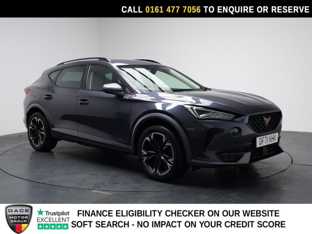 Used 2022 GREY CUPRA FORMENTOR SUV 1.4 eHybrid 12.8kWh V1 SUV 5dr Petrol Plug-in Hybrid DSG Euro 6 (s/s) (204 ps) (reg. 2022-01-19) for sale in Stockport