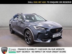 Used 2022 GREY CUPRA FORMENTOR SUV 1.5 TSI V2 SUV 5dr Petrol DSG Euro 6 (s/s) (150 ps) (reg. 2022-08-05) for sale in Manchester