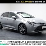 Used 2022 GREY TOYOTA COROLLA Hatchback 1.8 VVT-h GPF Design Hatchback 5dr Petrol Hybrid CVT Euro 6 (s/s) (122 ps) (reg. 2022-03-04) for sale in Stockport