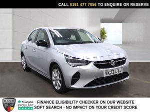 Used 2022 GREY VAUXHALL CORSA Hatchback 1.2 SE Edition Hatchback 5dr Petrol Manual Euro 6 (75 ps) (reg. 2022-03-31) for sale in Stockport