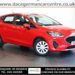 Used 2022 RED FORD FIESTA Hatchback 1.1 Ti-VCT Trend Hatchback 5dr Petrol Manual Euro 6 (s/s) (75 ps) (reg. 2022-03-26) for sale in Altrincham