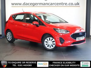 Used 2022 RED FORD FIESTA Hatchback 1.1 Ti-VCT Trend Hatchback 5dr Petrol Manual Euro 6 (s/s) (75 ps) (reg. 2022-03-26) for sale in Altrincham