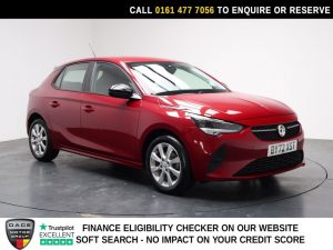Used 2022 RED VAUXHALL CORSA Hatchback 1.2 Design Hatchback 5dr Petrol Manual Euro 6 (75 ps) (reg. 2022-11-30) for sale in Stockport