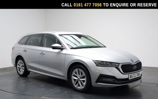 Used 2022 SILVER SKODA OCTAVIA Estate 1.4 TSI iV 13kWh SE L Estate 5dr Petrol Plug-in Hybrid DSG Euro 6 (s/s) (204 ps) (reg. 2022-09-14) for sale in Stockport