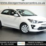 Used 2022 WHITE KIA RIO Hatchback 1.2 1 Hatchback 5dr Petrol Manual Euro 6 (s/s) (83 bhp) (reg. 2022-10-25) for sale in Altrincham