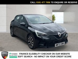 Used 2023 BLACK RENAULT CLIO Hatchback 1.0 TCe Evolution Hatchback 5dr Petrol Manual Euro 6 (s/s) (90 ps) (reg. 2023-02-03) for sale in Stockport
