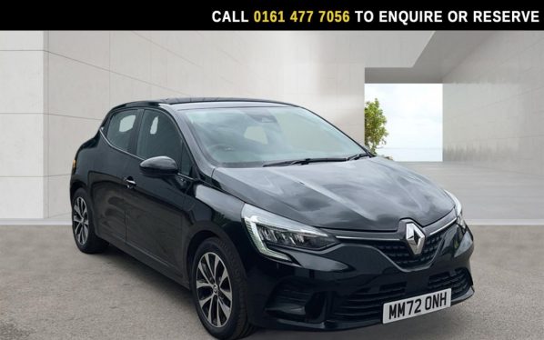 Used 2023 BLACK RENAULT CLIO Hatchback 1.0 TCe Evolution Hatchback 5dr Petrol Manual Euro 6 (s/s) (90 ps) (reg. 2023-02-03) for sale in Stockport