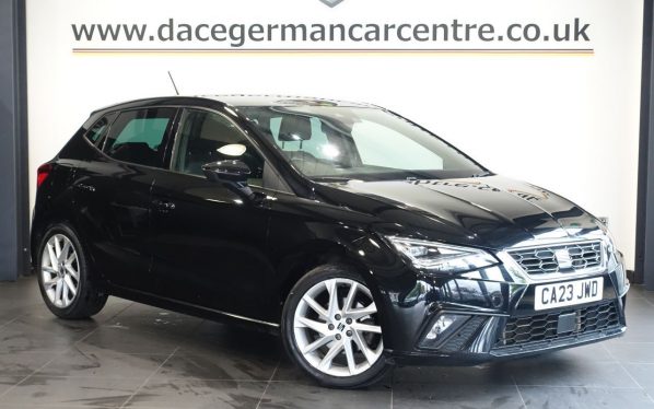 Used 2023 BLACK SEAT IBIZA Hatchback 1.0 TSI FR Hatchback 5dr Petrol Manual Euro 6 (s/s) (110 ps) (reg. 2023-04-27) for sale in Altrincham
