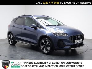 Used 2023 BLUE FORD FIESTA Hatchback 1.0T EcoBoost Active Hatchback 5dr Petrol Manual Euro 6 (s/s) (100 ps) (reg. 2023-06-29) for sale in Stockport