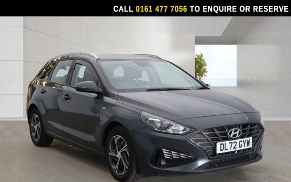 Used 2023 GREY HYUNDAI I30 Estate 1.0 T-GDi MHEV SE Connect Tourer 5dr Petrol Hybrid DCT Euro 6 (s/s) (120 ps) (reg. 2023-02-15) for sale in Stockport