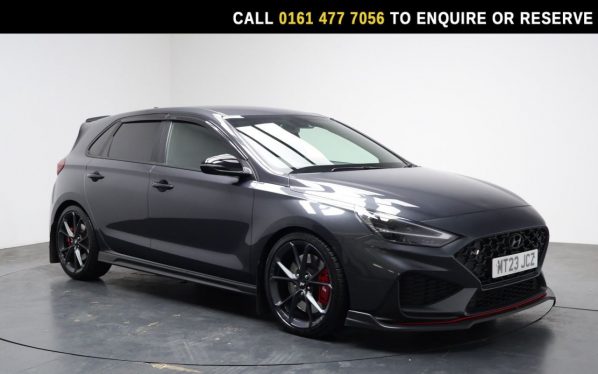 Used 2023 GREY HYUNDAI I30 Hatchback 2.0 T-GDi N Performance Hatchback 5dr Petrol DCT Euro 6 (s/s) (280 ps) (reg. 2023-04-23) for sale in Stockport