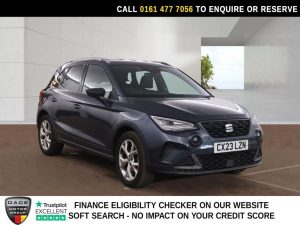 Used 2023 GREY SEAT ARONA SUV 1.0 TSI FR SUV 5dr Petrol Manual Euro 6 (s/s) (110 ps) (reg. 2023-05-12) for sale in Stockport