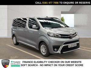 Used 2023 GREY TOYOTA PROACE VERSO MPV 1.5D Shuttle Medium MPV 5dr Diesel Manual MWB Euro 6 (s/s) (9 Seat) (120 ps) (reg. 2023-03-31) for sale in Stockport
