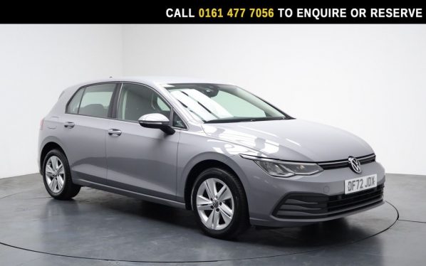 Used 2023 GREY VOLKSWAGEN GOLF Hatchback 1.5 TSI Life Hatchback 5dr Petrol Manual Euro 6 (s/s) (130 ps) (reg. 2023-01-09) for sale in Stockport